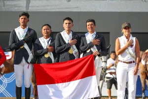 Tim Jumping Indonesia, Raih Medali Emas Kategori Beregu SEA Games Thailand 2025